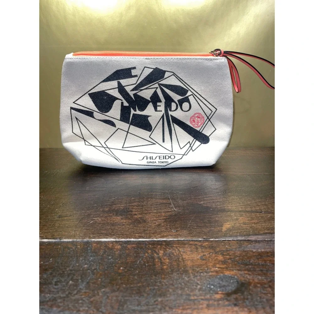Shiseido Ginza‎ Tokyo Cosmetic Bag Makeup Pouch Travel Accessory